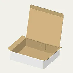 トルティーヤプレス梱包用ダンボール箱 | 277×217×66mmでN式差込タイプの箱