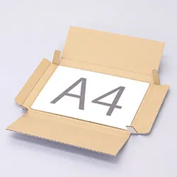 合板シート梱包用ダンボール箱 | 310×220×20mmでたとう式タイプの箱