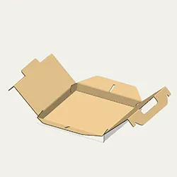 直径25cm(10インチ)のMサイズ用ピザ箱 | ウーバーイーツ用の箱としても便利