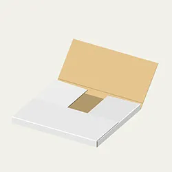 ノートパソコンスタンド梱包用ダンボール箱 | 260×230×16mmでたとう式タイプのクリックポストや定形外郵便にも使える箱