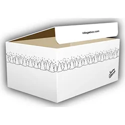 オールシーズン使える、ギフト用のデザイン入り段ボール箱|VillageBox・ヴィレッジボックス