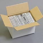 CDサイズ宅配向け－表白小型ダンボール箱 1