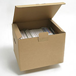 文書保存箱（便利な印刷入り）-材質強化B式底組タイプ 1