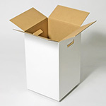 宅配100サイズ－手穴付きフラワーボックス(表白箱） 1