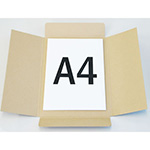 A4サイズ、厚さ1cm | 定形外郵便(規格内)、ゆうパケット、クロネコゆうパケット対応ダンボール箱 1