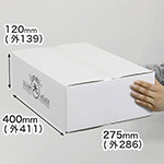 お米10kg用ダンボール箱－宅配100サイズ（白） 0