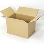 国際郵便小包Bサイズの容量めいっぱいで送れる丈夫なダンボール箱 1