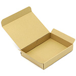 ジッパー付きで簡単開封。60サイズ送料で送れる組立式ダンボール箱 2