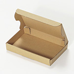 定形外郵便の最小規格サイズピッタリの小型ダンボール箱は厚み24mm  1