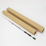 釣竿用ダンボール箱(長さ伸縮式) | 物干し竿や園芸用支柱・ポールなどの長物の梱包に便利 0