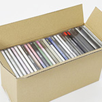 CDが約30枚入る発送に最適な60サイズのダンボール箱 3