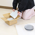 小物の整理や商品の発送に便利な宅配50サイズ対応ダンボール箱 4