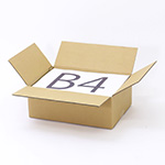 B4サイズの用紙やファイルが入る、宅配80サイズぴったりの箱 1