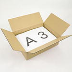 小形包装物・定形外郵便（規格外）フルサイズ。国際郵便に対応した海外発送ダンボール箱 1