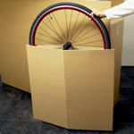 ロードバイクを安全に運搬できるダンボール箱（スリーブ・緩衝材セット） 3