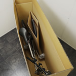 ロードバイクを安全に運搬できるダンボール箱（スリーブ・緩衝材セット） 7