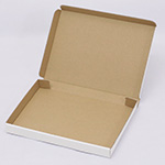 フリマ、メルカリ商品の発送に。厚さ3cmのネコポスとして送れるダンボール箱（B5・表面白色） 2