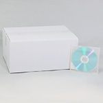 ギフトボックスに最適な宅配80サイズ(3辺70cm)の両面白ダンボール箱（底面A4サイズ） 3
