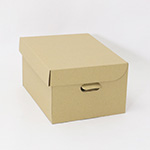 B6サイズに対応した収納ボックス(茶) 2