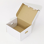 B6サイズに対応した収納ボックス(白) 1