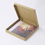 LPレコードやA4用紙が収まる深さ4cmの発送・梱包用ダンボール箱 2