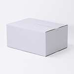 底面B3対応の白色ダンボール箱。通販商品の発送に便利なサイズです。 3