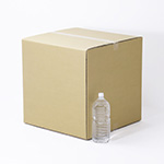 ゆうパックの最大サイズに対応した立方体のダンボール箱。8mm厚(W/F)で強度の高い材質 2