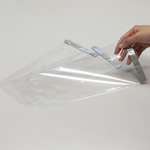 簡単封緘OPP袋。テープ付透明封筒（長3サイズ） 3