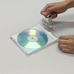 簡単封緘OPP袋。テープ付透明封筒（CDサイズ） 2