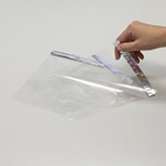 簡単封緘OPP袋。テープ付透明封筒（CDサイズ） 3