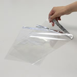 簡単封緘OPP袋。テープ付透明封筒（A5サイズ） 3