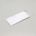 簡単封緘OPP袋。テープ付透明封筒（長3サイズ、ゆうメール対応） 0