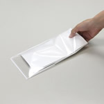 簡単封緘OPP袋。テープ付透明封筒（長3サイズ、ゆうメール対応） 2