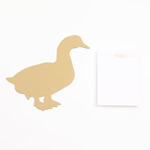 定形外郵便で送れる。動物型のキュートなダンボール製ポストカード 4