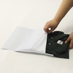 封かんテープ付きの宅配便対応ビニール袋（A4サイズ・白） 2