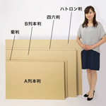 【B列本判/茶】ダンボールシート（板ダンボール）箱の底板や工作材料として便利 1