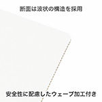 両面ホワイト｜10cm幅のシンプルなダンボール製ファイルボックス・収納スタンド｜各種A4対応・整理グッズ 7