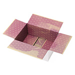 Unboxing段ボール箱 | 紫色の印刷デザイン｜ギフト・サプライズ向け 4