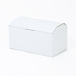 イベント・販促グッズ｜工作・ワークショップ向け｜白色の宝箱型｜おしゃれな形の段ボール箱 4