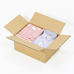 【宅配100サイズ】B4用紙対応ダンボール箱 375×265×175-3