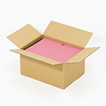 【宅配80サイズ】A4クリアファイル対応ダンボール箱 330×240×175-3