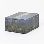 【宅配60サイズ】絵画ダンボール（ゴッホのローヌ川の星月夜）-5