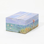 【宅配60サイズ】絵画ダンボール（モネのプールヴィルの断崖の上の散歩）-5