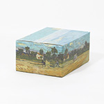 【宅配60サイズ】絵画ダンボール（ゴッホの耕された畑）-5