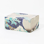 【宅配60サイズ】絵画ダンボール（北斎の冨嶽三十六景 神奈川沖浪裏）-4