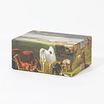 【宅配60サイズ】絵画ダンボール（ジャック＝ローラン・アガセのリヴァーズ卿の種馬牧場）-2