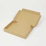 【B6/茶】まとめ買い特価。ゆうパケット、クリックポスト、定形外郵便で発送できる薄型箱 2