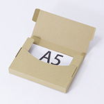 【A5】まとめ買い特価。ゆうパケット、クリックポスト、定形外郵便、メルカリで発送できる、簡単梱包のタトウ式箱 2