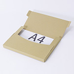 【A4】まとめ買い価格。ネコポス、定形外郵便、メルカリ便で発送できる、簡単梱包のタトウ式箱 2