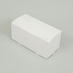 ロールケーキが1本入る、組み立ての簡単なテイクアウト用BOX 0